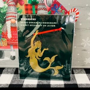 STARBUCKS 🌟Brass Ornament / Bookmark-HOLIDAY 2020